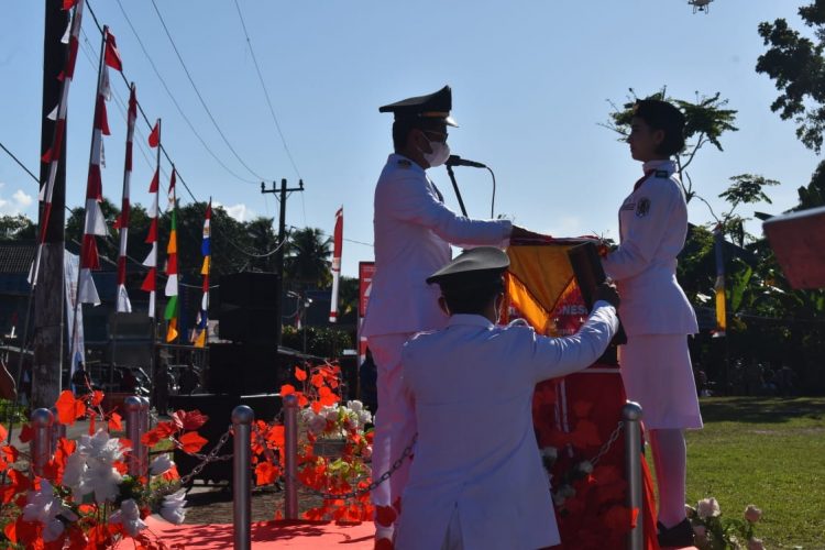 Detik -Detik HUT Ke-77 KEMRI Tahun 2022 Di Kabupaten Nias, Bupati Nias Pimpin Upacara