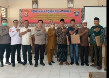 CIPTA SITUASI KONDUSIF, DITBINMAS POLDA BANTEN LAKUKAN PEMBINAAN POKDARKATIBMAS