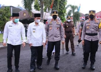 Pemkab Lampung Utara Berikan Apresiasi pada Polres Memberantas Perjudian