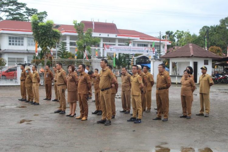 Bupati Nias Barat Ingatkan ASN Untuk Meningkatkan Kedisiplinan