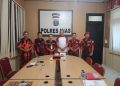 Kapolres Nias Terima Kunjungan Pemuda Pancasila Kabupaten Nias