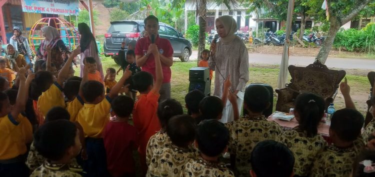 Senator Senator Anggota DPD RI Perwakilan dari Provinsi Lampung dr. Jihan Nurlela Bersama LPAI Sapa Anak-Anak Lampung Timur