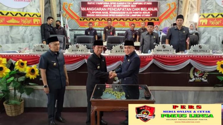 DPRD Lampura Gelar Rapat Paripurna Perubahan 2022