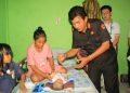 Bupati Nias Barat Pantau Kondisi Bayi Penderita Gizi Buruk