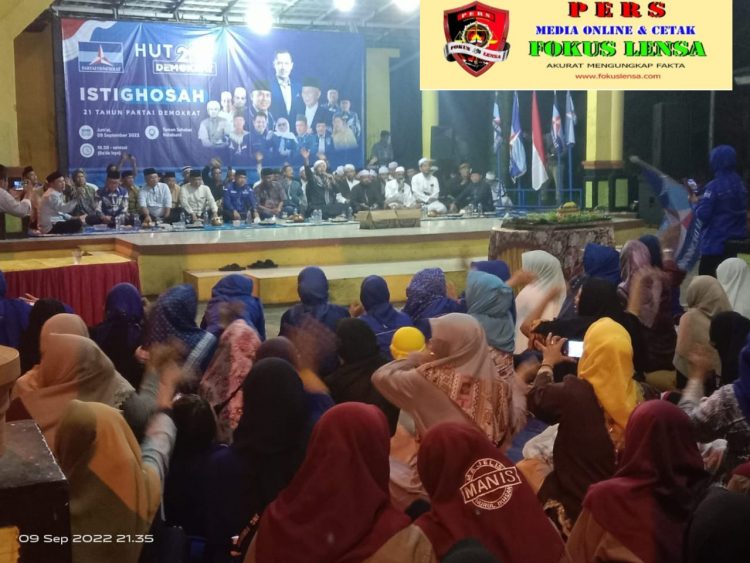 Partai Demokrat LAMPURA Peringati Hari Ulang Tahun Ke-21 GELAR ISTIGHOSOH