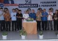 Wali Kota Gunungsitoli Hadiri Perayaan HUT Partai Demokrat Ke-21 Tahun 2022