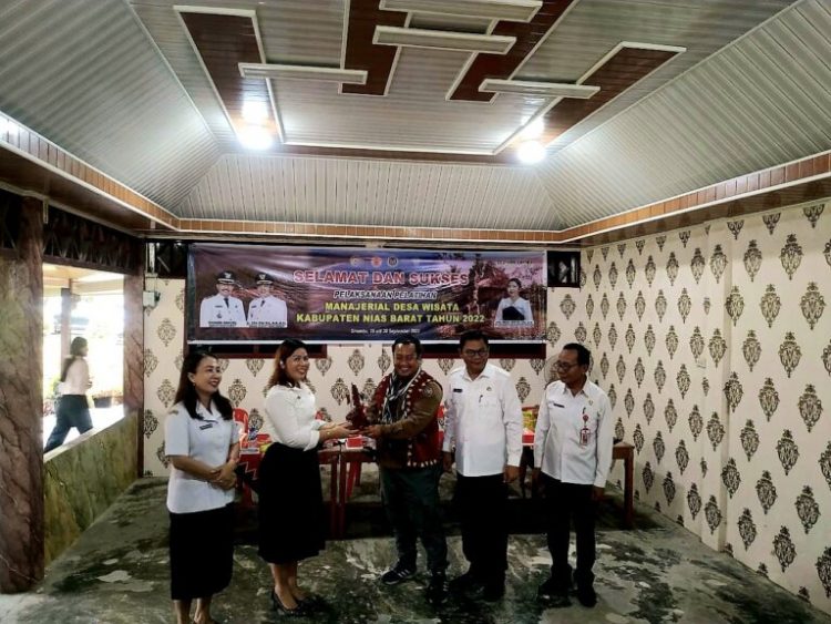 Disparbudpora Kabupaten Nias Barat Selenggarakan Pelatihan Manajerial Desa Wisata
