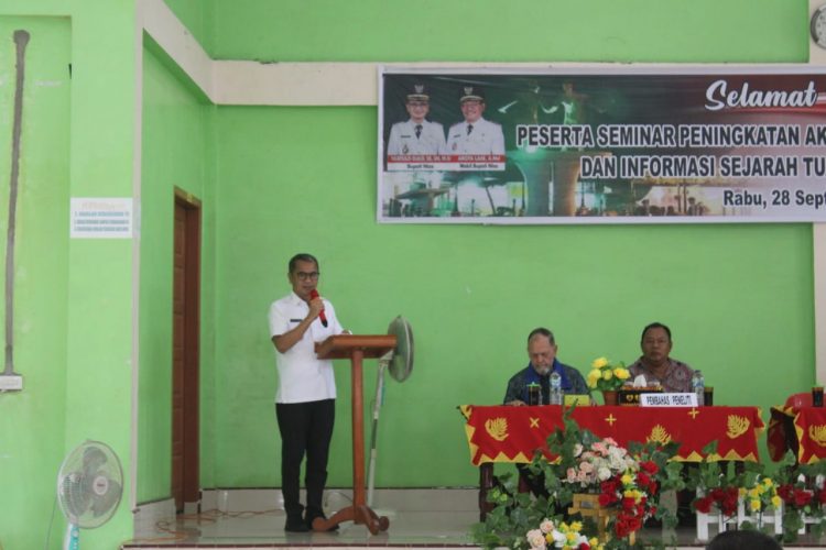 Bupati Nias Apresiasi Pelaksanakan Seminar Sinopsis Tuada HO dan Si-ōfa Tanõmō