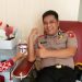 Kompol Chandra Mata Rohansyah Donorkan Darah Bantu Stok PMI