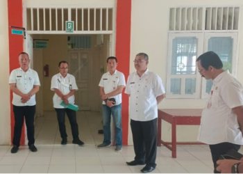 Sekda Kab. Nias Monitoring Layanan Publik di UPTD Puskesmas Idanogawo