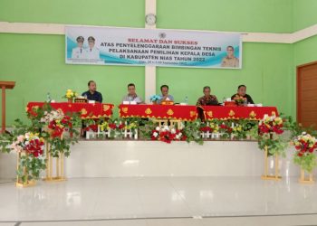 Panitia Pilkades TA 2022 di Tiga Kecamatan Ikuti Bimtek