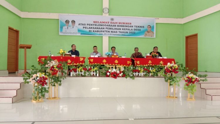 Panitia Pilkades TA 2022 di Tiga Kecamatan Ikuti Bimtek