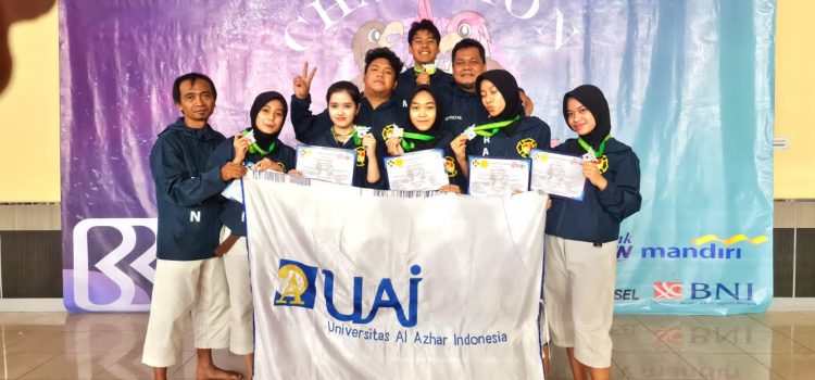 3 MEDALI PERTAMA UNTUK UNIV. AL AZHAR INDONESIA DARI SHORINJI KEMPO