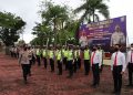 Polres Nias Laksanakan Apel Gelar Pasukan Operasi Zebra Toba Tahun 2022