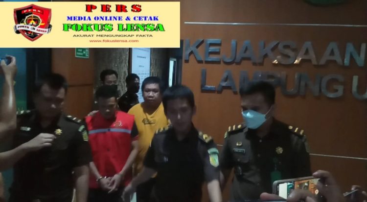 Diduga Korupsi Dana Eks PNPM Kades R ditahan kejari Lampung Utara