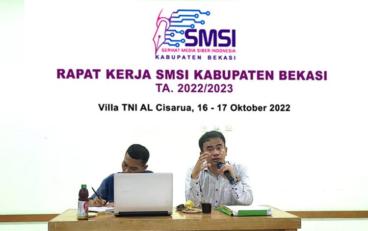 Raker SMSI Kabupaten Bekasi Bahas Program Media Partner