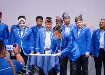 Hadiri Rapimda Demokrat Mempawah Dorong Penetapan AHY Sebagai Capres 2024