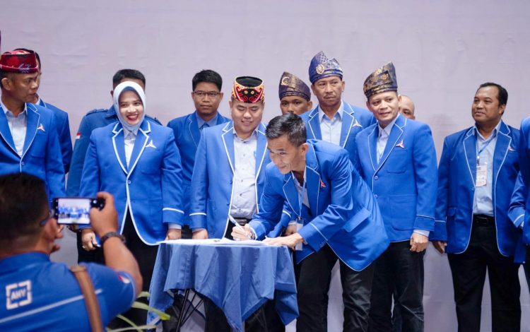 Hadiri Rapimda Demokrat Mempawah Dorong Penetapan AHY Sebagai Capres 2024