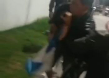 Wartawan di Keroyok Para Mafia BBM Pertalite Bersubsidi di SPBU Pasir Gadung Cikupa