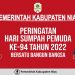 Pemerintah Kabupaten Nias mengucapkan Selamat HUT Sumpah Pemuda ke 94 Tahun 2022