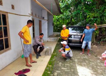 PADAHAL DI KUNCI GEMBOK MALING TETAP GASAK MOTOR DI KONTRAKAN MILIK KARIAWAN GALIAN PASIR