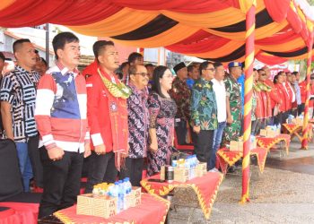 Hadiri Pelantikan DPC-K PBB Kepulauan Nias, Bupati Nias Barat Ajak PBB Bersinergi Majukan Pulau Nias