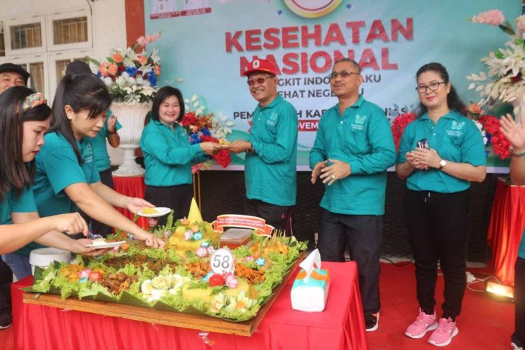 PERINGATAN HARI KESEHATAN NASIONAL (HKN) KE-58 DI KABUPATEN NIAS TAHUN 2022