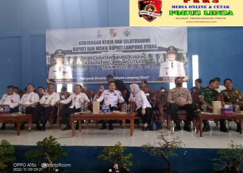 Mewakili Bupati Ardian Beserta DPRD, meminta dan mendukung Program Pembangunan di Lampura