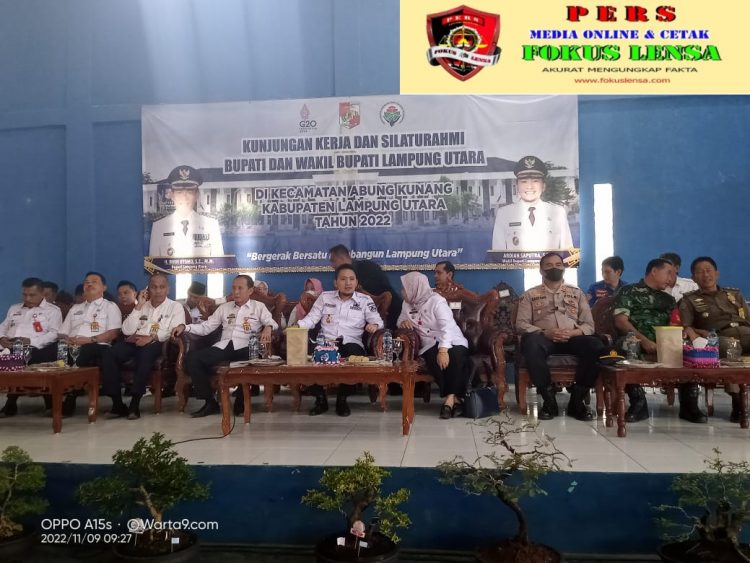 Mewakili Bupati Ardian Beserta DPRD, meminta dan mendukung Program Pembangunan di Lampura