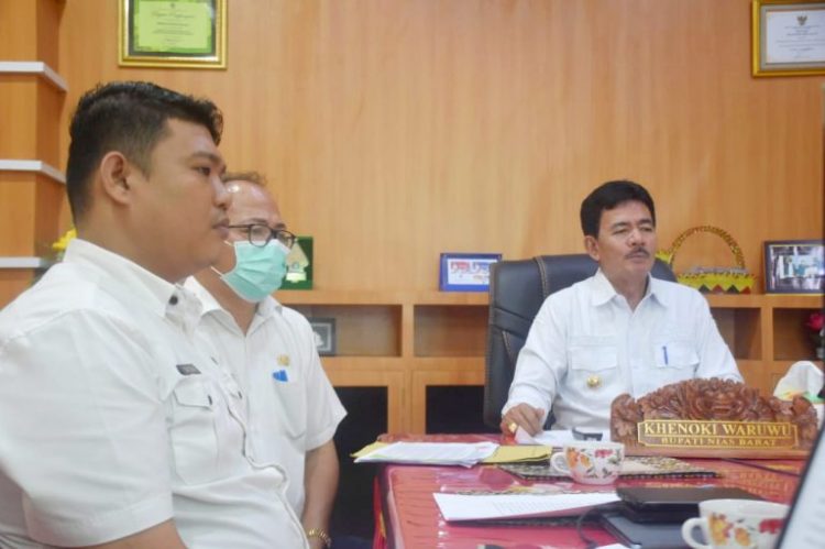 Bupati Khenoki Waruwu Paparkan Dua Inovasi Unggulan Dalam Tahap Penilaian IGA 2022