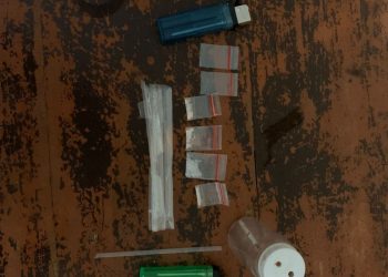 Seorang pria di amankan Polisi dalam kasus narkoba dan kepemilikan ranmor bodong