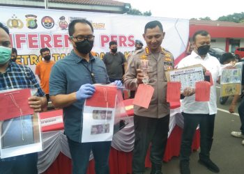 Polres Metro Tangerang Kota Ungkap Kasus Judi Online, 3 Orang Jadi Tersangka