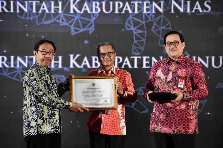 PEMKAB NIAS RAIH PENGHARGAAN PREDIKAT “BAIK” SEBAGAI LOKUS LABORATORIUM SISTEM MERIT TAHUN 2022