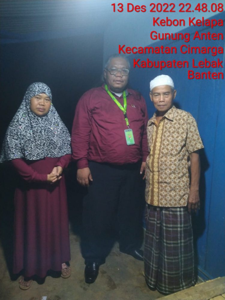 Ketua DPD PRI JAKARTA dan team, Menjawab pertanyaan masyarakat terkait perampasan tanah diLebak-Banten