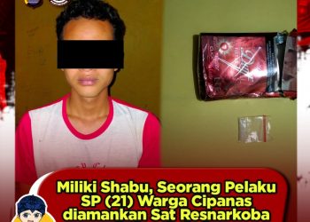 Kedapatan Miliki Sabu Yang Disimpan Dalam Bungkus Rokok, SP Berhasil Diciduk Satresnarkoba Polres Lebak