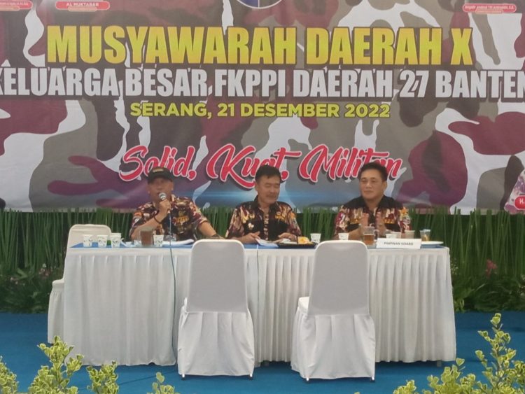H. Iyus Yusuf Suptandar, BBA : Terpilih Kembali Menjadi Ketua PD 27 KB FKPPI Banten