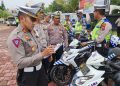 Cek Kesiapan, Kasat Lantas Polres Lebak Lakukan Pengecekan Personel dan Sarpras