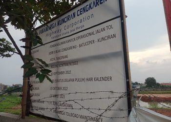 PEMBANGUNAN KANTOR OPERASIONAL JALAN TOL JOR II CENGKARENG – BATU CEPER – KUNCIRAN DISOROT