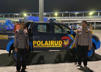 Ini Sosok Polisi Polairud Polda Banten yang Heroik Bantu Korban Laka Mobil Jatuh ke Laut di Merak
