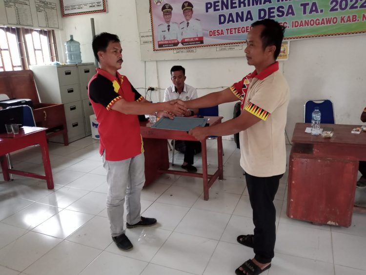 Desa Tetegeonaai Lakukan Pertanggungjawaban Realisasi APBDes Tahun 2022