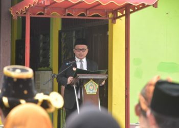 Wakil Wali Kota Gunungsitoli Jadi Inspektur Upacara Hari Amal Bakti Ke-77 Kemenag