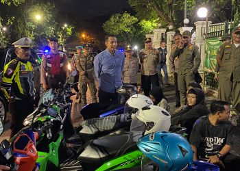 Jaga Kondusifitas, Polres Lebak Gelar Patroli KRYD di Wilayah Lebak