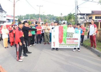 Wakil Walikota Ikuti Jalan Santai Dan Deklarasi Damai Umat Beragama