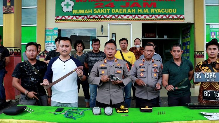 Kapolres Lampung Utara Tepati Janji Tangkap pelaku Curas Hewan Ternak Bersenjata Api