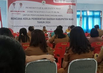 Bupati Nias Harapkan Kepala Perangkat Daerah Lebih SMART