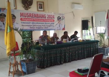Kelurahan Pasir Jaya Jatiuwung Gelar MUSRENBANG Tahun anggaran 2024 Tingkat Kelurahan Pasir Jaya ” Kota Tangerang