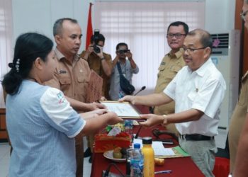 Rakor Percepatan Penyaluran Keuangan Desa, 5 Desa Dapat Penghargaan Dari Pemko Gunungsitoli