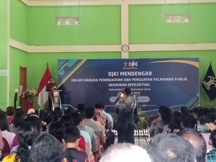 Bupati Nias Hadiri Acara DJKI Mendengar Kemenkumham RI