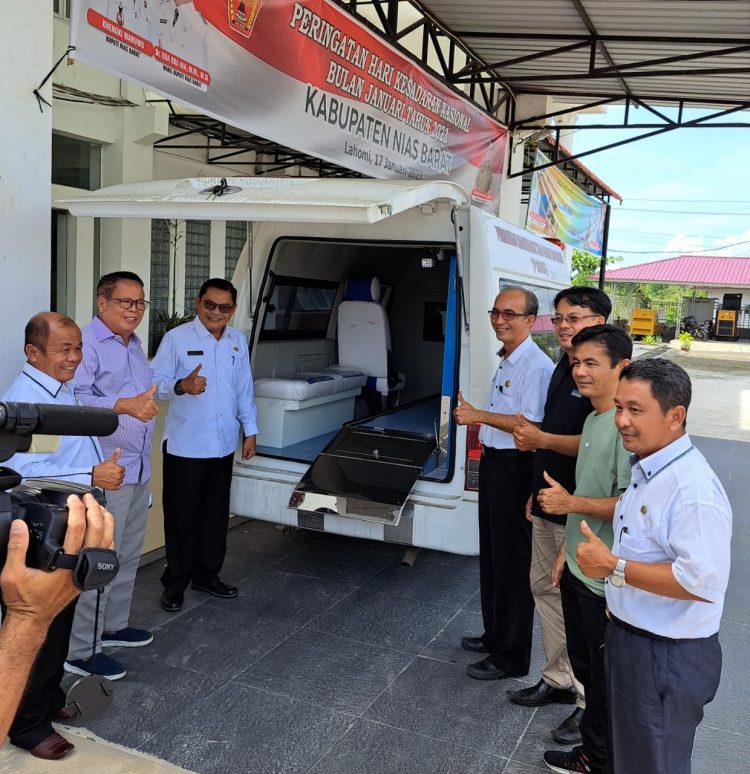 Pemkab Nias Barat Apresiasi Layanan Ambulance PMNBI
