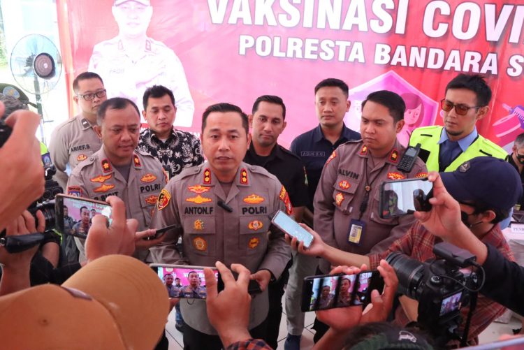 Polresta Bandara Soetta Siapkan Posko Vaksiniasi Merdeka Booster di Terminal 3